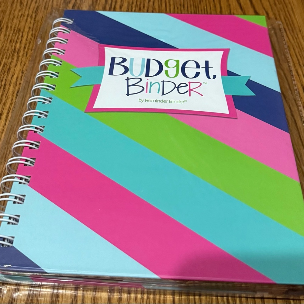 NEW Budget Binder by Reminder Binder Planner Calendar (non-dated) Stripes